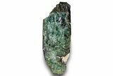 Black & Green Elbaite Tourmaline Crystal - Leduc Mine, Quebec #244913-1